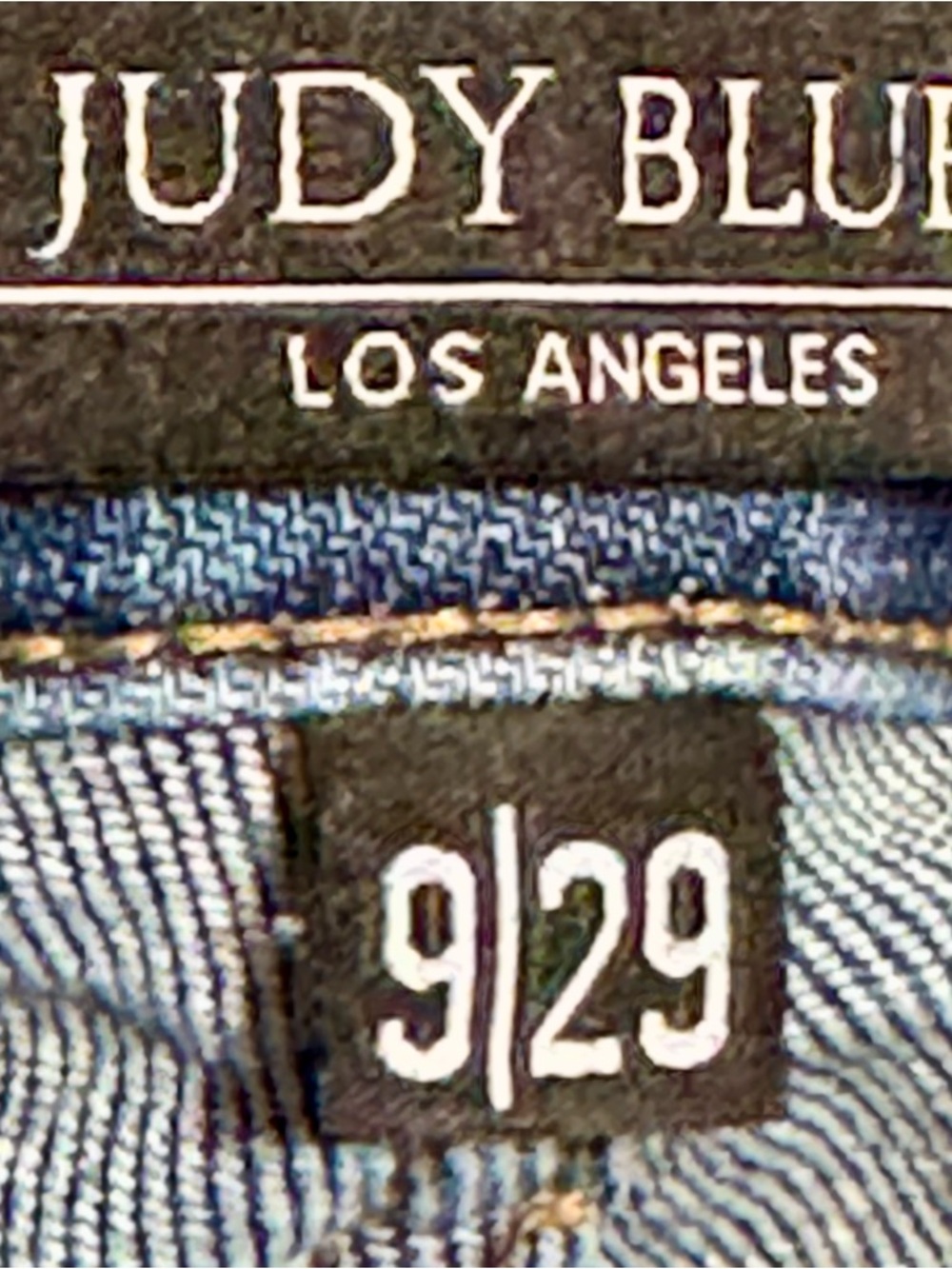 Judy Blue Flare Fit Two Tone Flared Panel Denim Jeans size 29 - Picture 10 of 14